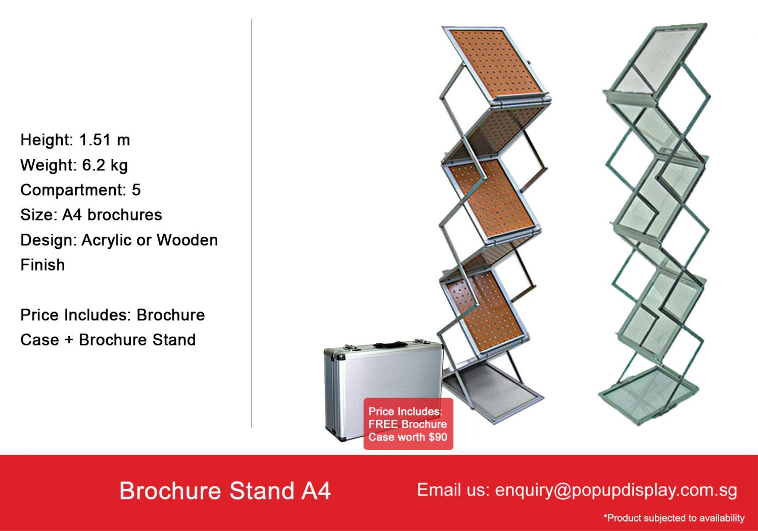 Brochure Stand A4