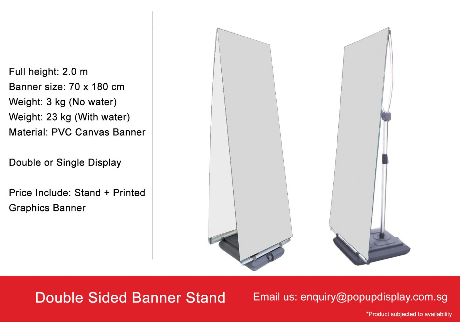 Double Side Stand